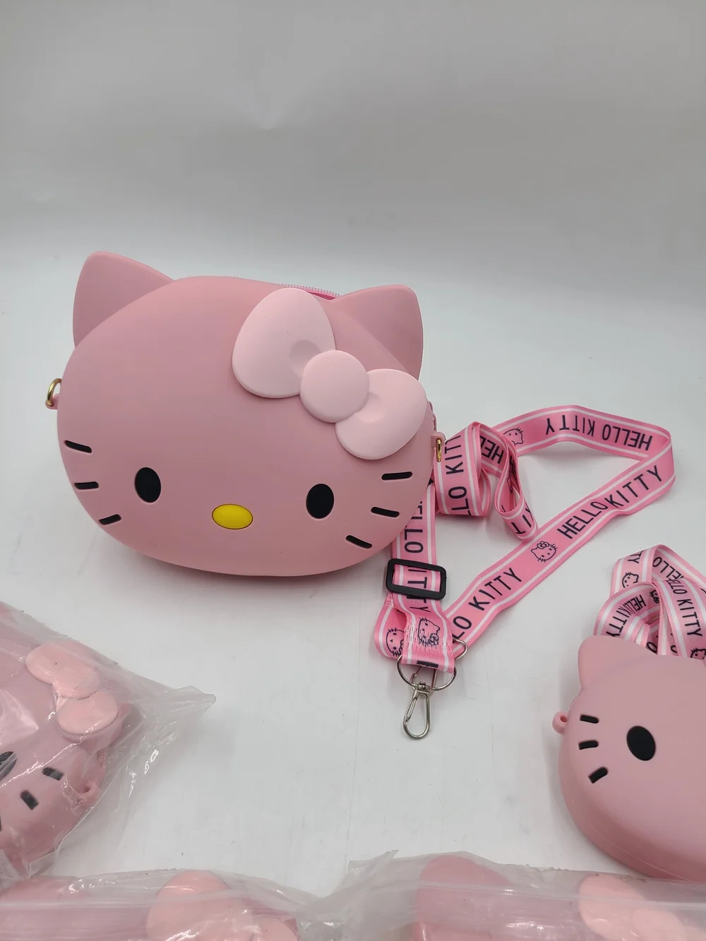 Hello Kitty Pink Kids Crossbody Bag Set Pack Of 5